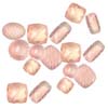 Originated from the mines in Brazil A Grade (slightly included) Mixed Rose Quartz Lot